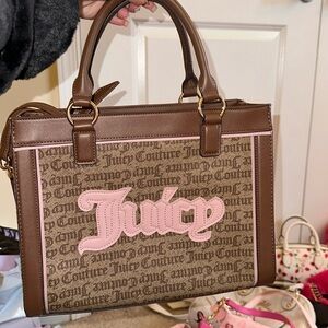 Juicy couture crossbody and handbag tote